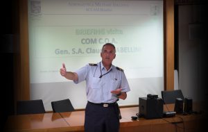 Il Comandante Gabellini visita lo SCCAM di Brindisi