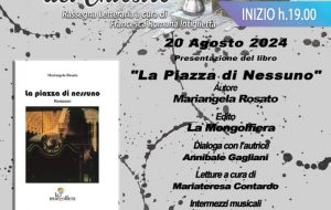 La Rassegna del Chiostro: il 20 Agosto Mariangela Rosato presenta “La Piazza di nessuno”