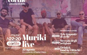 Venerdì 30 il ritmo irresistibile dei Muriki in concerto all’Ex Convento Santa Chiara