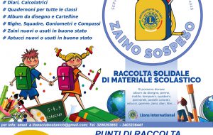 Lions Club Ostuni: a scuola con lo “zaino sospeso”