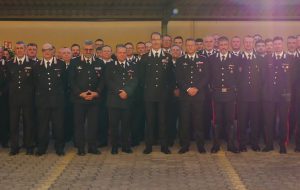 Il Generale Marco Minicucci visita il Comando Provinciale Carabinieri di Brindisi.