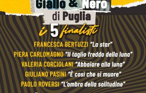 I cinque finalisti del festival “Giallo e Nero di Puglia 2024”