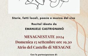 Dedicato alle donne, il recital di Emanuele Castrignanò tra storie, poesie e musica dal vivo