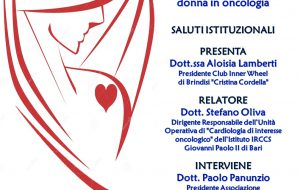 Cuore di Donna:: sabato 21 si parla di tutela della salute cardiovascolare della donna in oncologia
