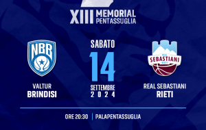 XIII Memorial Pentassuglia: Brindisi-Rieti, la partita del cuore di Big Elio