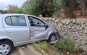 Ancora un incidente d’auto sulle strade della provincia: tre auto coinvolte tra Ostuni a Carovigno
