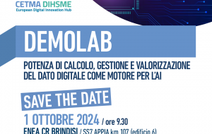 Digitalizzazione avanzata: a Brindisi un demolab per presentare il ruolo di Enea nell’Edih Cetma – Dihsme