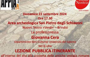 Appia Day 2024: Italia Nostra lezione pubblica alle aree archeologiche di San Pietro degli Schiavoni e via Casimiro