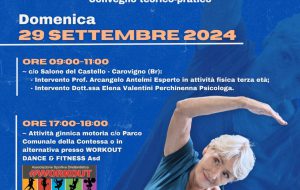 In-forma nella terza età: domenica 29 settembre convegno a Carovigno