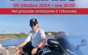 Il 5 Ottobre a Brindisi “Una fiaccolata per Mirko”, basta morti in strada