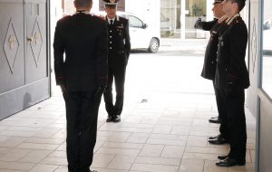 Il Generale di Brigata Del Monaco visita il Comando Provinciale dei Carabinieri