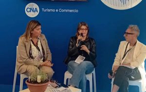 Sonia Rubini (CNA) al TTG di Rimini per il progetto “La Locomotiva dei Sapori”