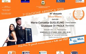 Riparte la Stagione Artistica Agimus con il Duo Eos