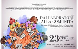 Dai laboratori alla comunità: progetto per persone affette da disturbi dello spettro autistico di Eridano Coop. Soc. e Consorzio Sociale BR1