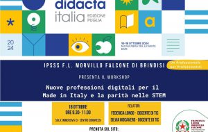 Sbarca a Didacta Italia: l’esperienza del Morvillo Falcone di Brindisi