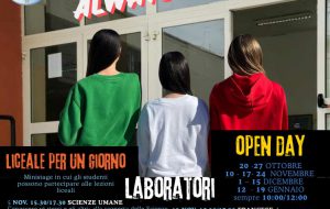 Domenica 27 Ottobre Open Day al Liceo Palumbo di Brindisi