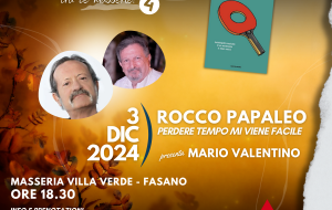 ”LibriAmo… tra le masserie!”, Rocco Papaleo presenta la sua autobiografia nel quarto appuntamento della rassegna