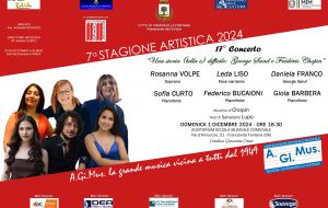 Gran finale della Stagione Artistica Agimus Francavilla con un concerto inedito