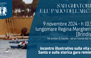 San Ghiatoru e lu Palio dell’Arca: se ne parla sabato 9 sul Lungomare di Brindisi