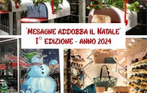 Mesagne addobba il Natale: Confesercenti invita i propri associati a partecipare al concorso per abbellire le vetrine dei negozi