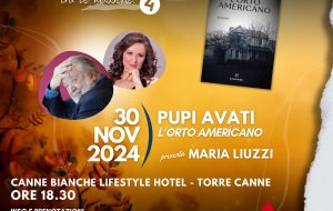 Pupi Avati a Fasano per il terzo appuntamento della rassegna “LibriAmo… tra le masserie!”