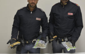 Brindisino arrestato per spaccio di hashish e marijuana
