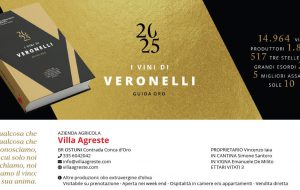 Villa Agreste chiude col botto il 2025 entrando nella Guida Veronelli