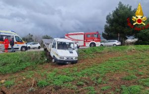 Incidente sulla complanare a Mesagne: quattro feriti