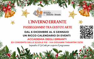 Inverno Errante: dal 20 al 22 dicembre l’ultimo fine settimana tra Gusto, Arte e Musica