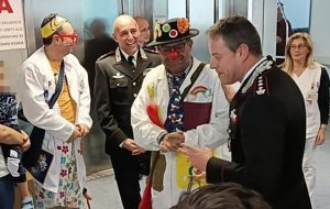 L’Arma dei Carabinieri incontra i bambini ricoverati nel Reparto di Pediatria dell’Ospedale “Perrino”