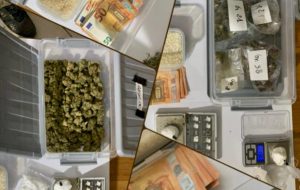Pregiudicato arrestato con droga e banconote false