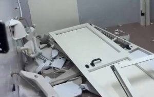 Tensione al Fanuzzi: distrutti i bagni della Curva Nord dopo Brindisi-Manfredonia
