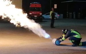 Il Comando dei Vigili del Fuoco di Brindisi ha celebrato la ricorrenza di Santa Barbara