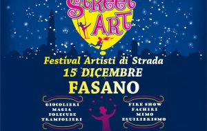Natale a Fasano: tutto pronto per «Street Art – Festival Artisti di Strada»