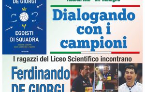 Fefè De Giorgi incontra gli studenti del “Fermi – Monticelli”