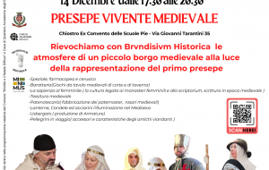 Inverno Errante: un fine settimana tra Mercatini, Presepe Vivente Medievale e Concerto “Notte di Pace”