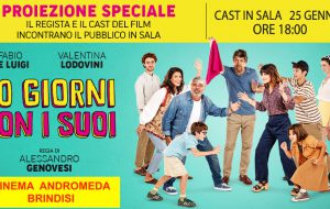 Sabato 25 Alessandro Genovesi, Fabio De Luigi e Valentina Lodovini al Maxicinema Andromeda