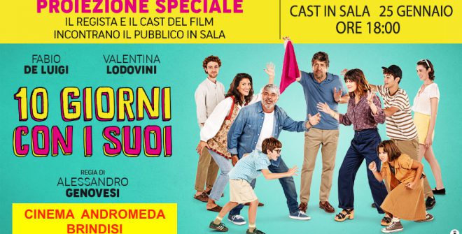 Sabato 25 Alessandro Genovesi, Fabio De Luigi e Valentina Lodovini al Maxicinema Andromeda