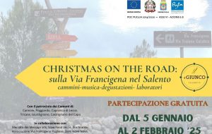 Parte il progetto “Christmas on the Road: sulla Via Francigena nel Salento”, un cammino in nove tappe sulla Via Francigena nel Salento