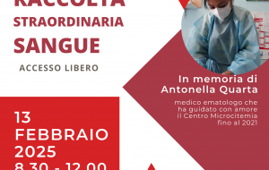 Ospedale Perrino: raccolta straordinaria sangue in memoria di Antonella Quarta