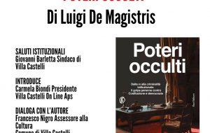 Villa Castelli accoglie Luigi de Magistris per la presentazione del libro “Poteri Occulti”