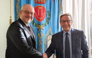 Il Direttore del Centro Servizi Globale delle Nazioni Unite incontra il Sindaco di Brindisi