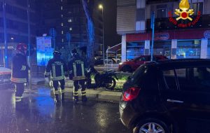 Incidente in viale Aldo Moro: poteva finire molto peggio