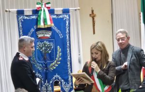 Consegnato attestato di merito al Comandante della Stazione Carabinieri di San Pietro Vernotico