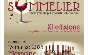 11ª Edizione del Corso di Avvicinamento al Vino – Sommelier. Gratuito per gli Associati Confesercenti