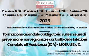 Infezioni correlate all’assistenza: al via progetto di formazione per operatori sanitari