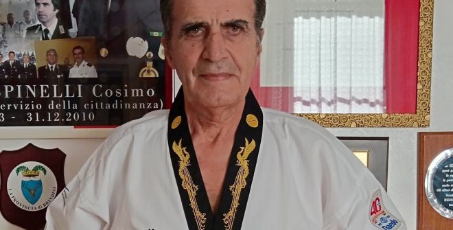 Il Grand Master Cosimo Spinelli nominato per la 20ma volta Ambasciatore del Taekwondo