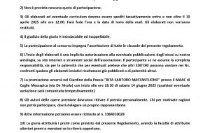 2ª edizione del Concorso Nazionale di Poesia “Poesis Kailia”
