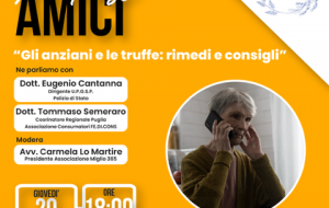 Giovedì 20 al Miglio 365 si parla di truffe agli anziani
