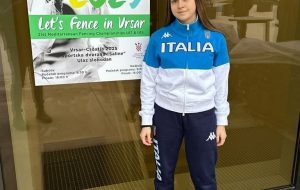 La brindisina Calogiuri convocata ai campionati europei di scherma
